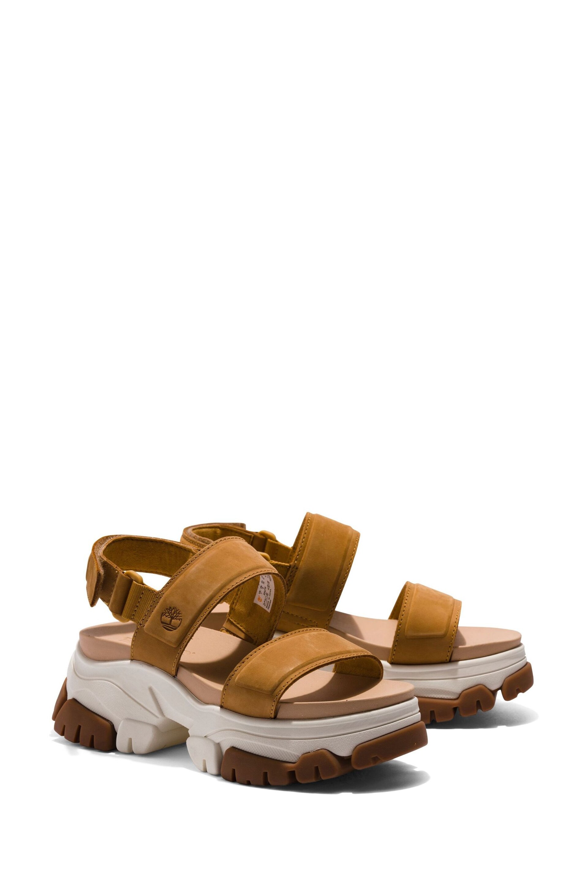 Timberland Yellow Adley Way Sandals - Image 3 of 9