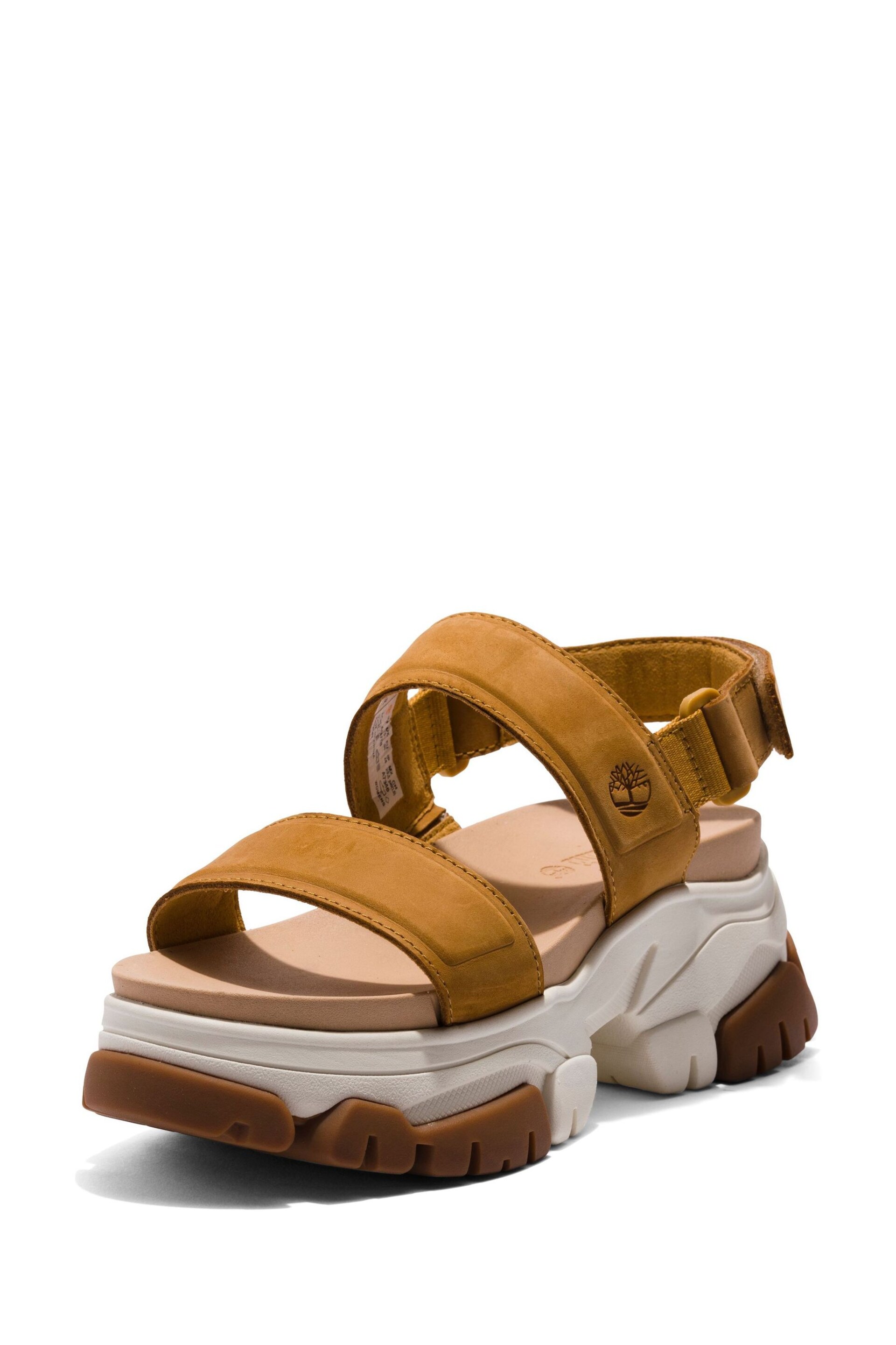 Timberland Yellow Adley Way Sandals - Image 5 of 9