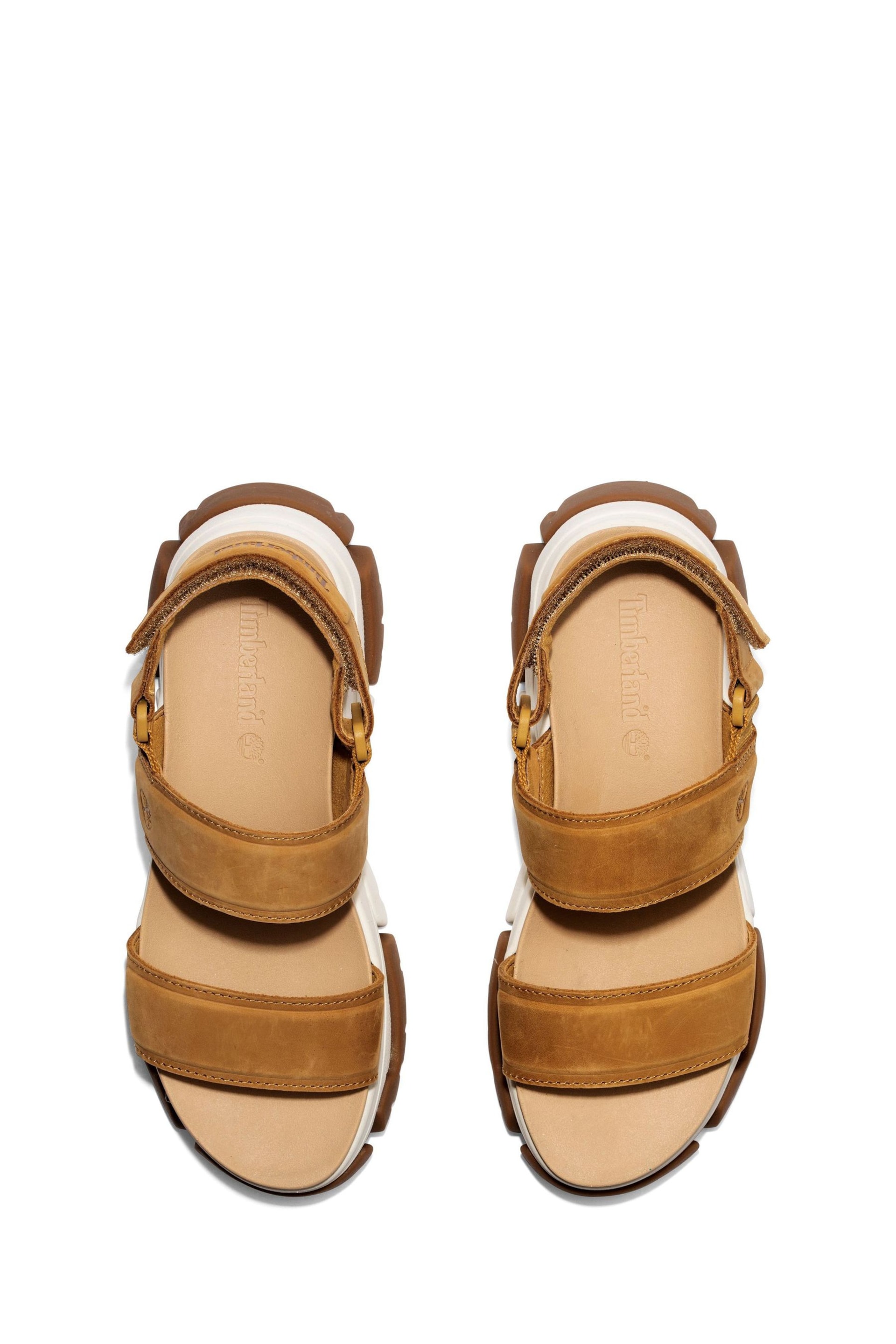 Timberland Yellow Adley Way Sandals - Image 6 of 9