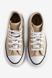 Converse Creame Neutral All Star EVA Lift Junior Trainers - Image 5 of 9