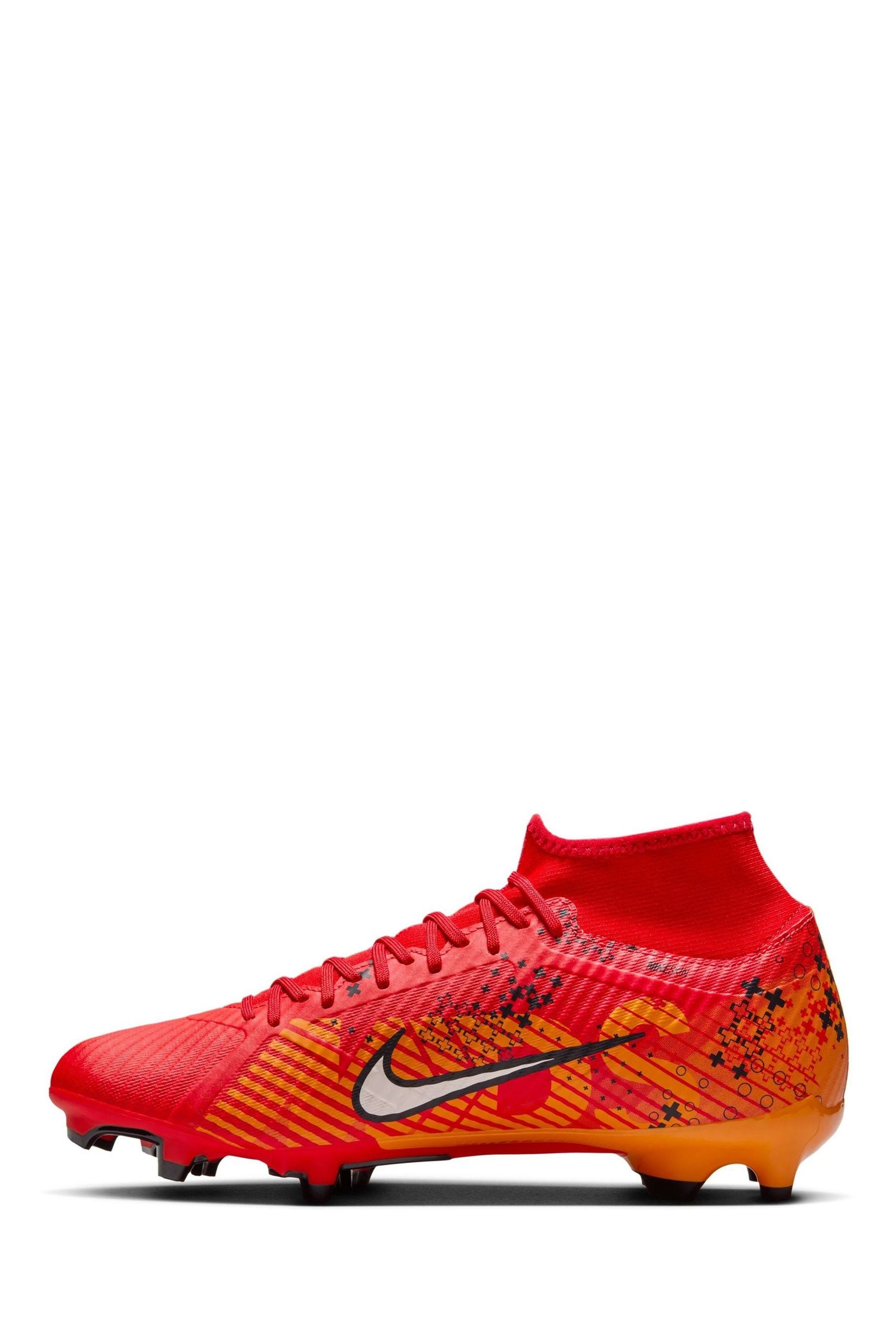 Buy Nike Red Mercurial Zoom Superfly 9 Firm Ground Football Boots