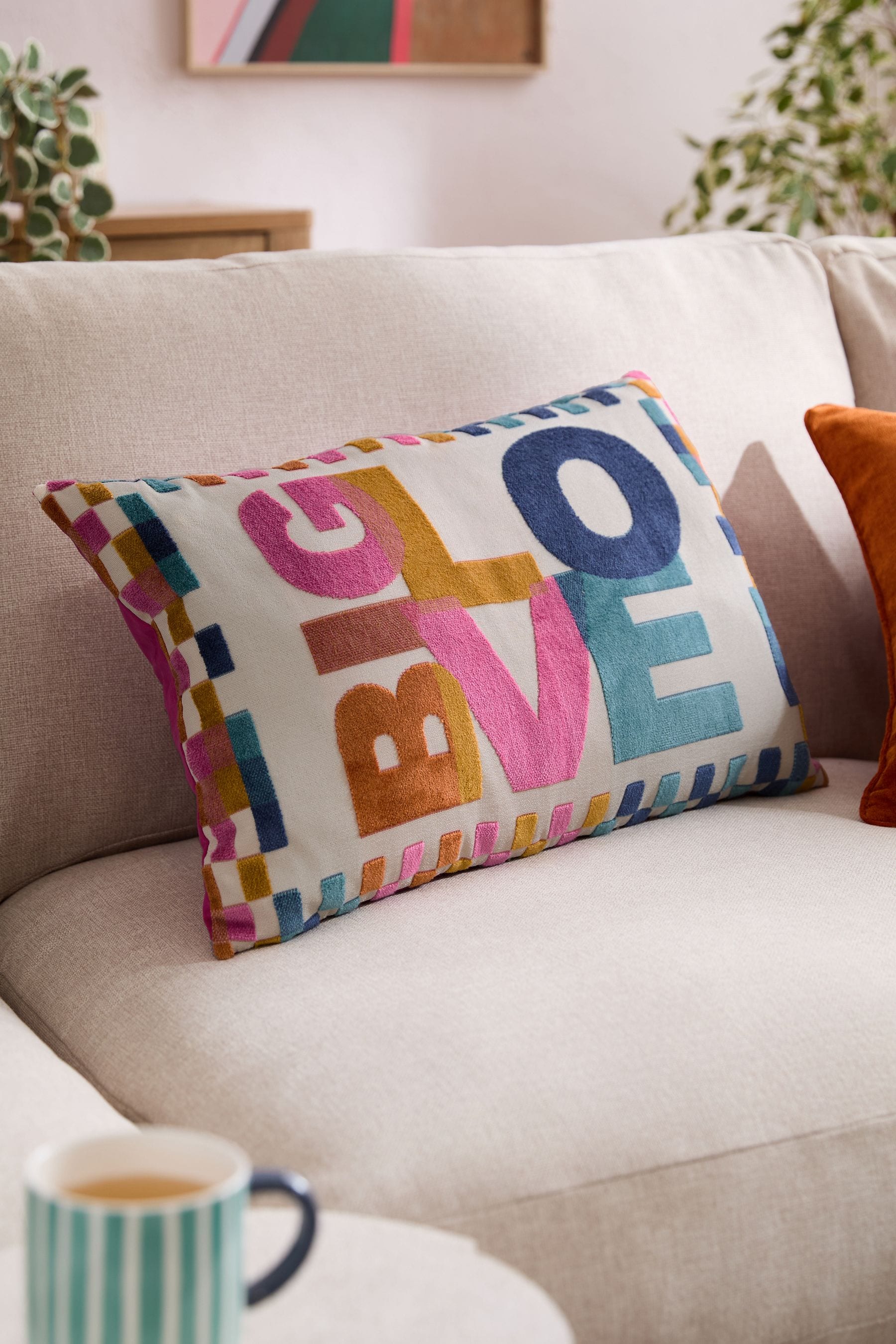 Bright cushions clearance