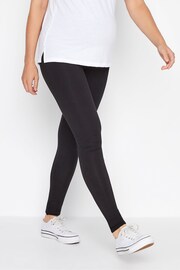 Long Tall Sally Black Maternity Full Length Leggings 2 Packs - Image 5 of 5