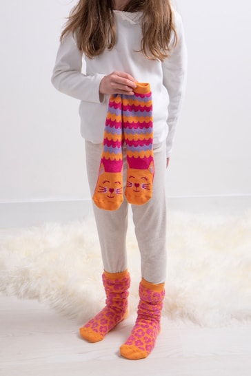 Totes Cat Toasties Kids Original Socks