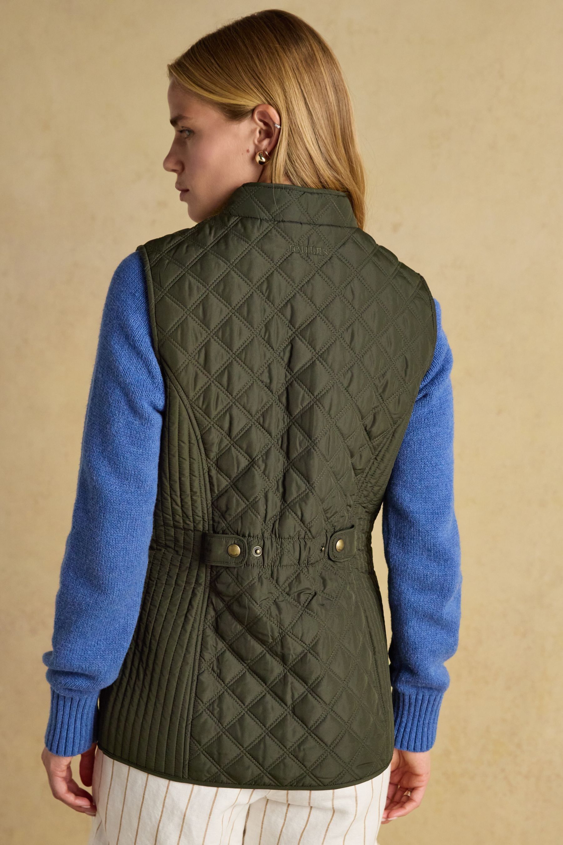 Joules quilted vest online