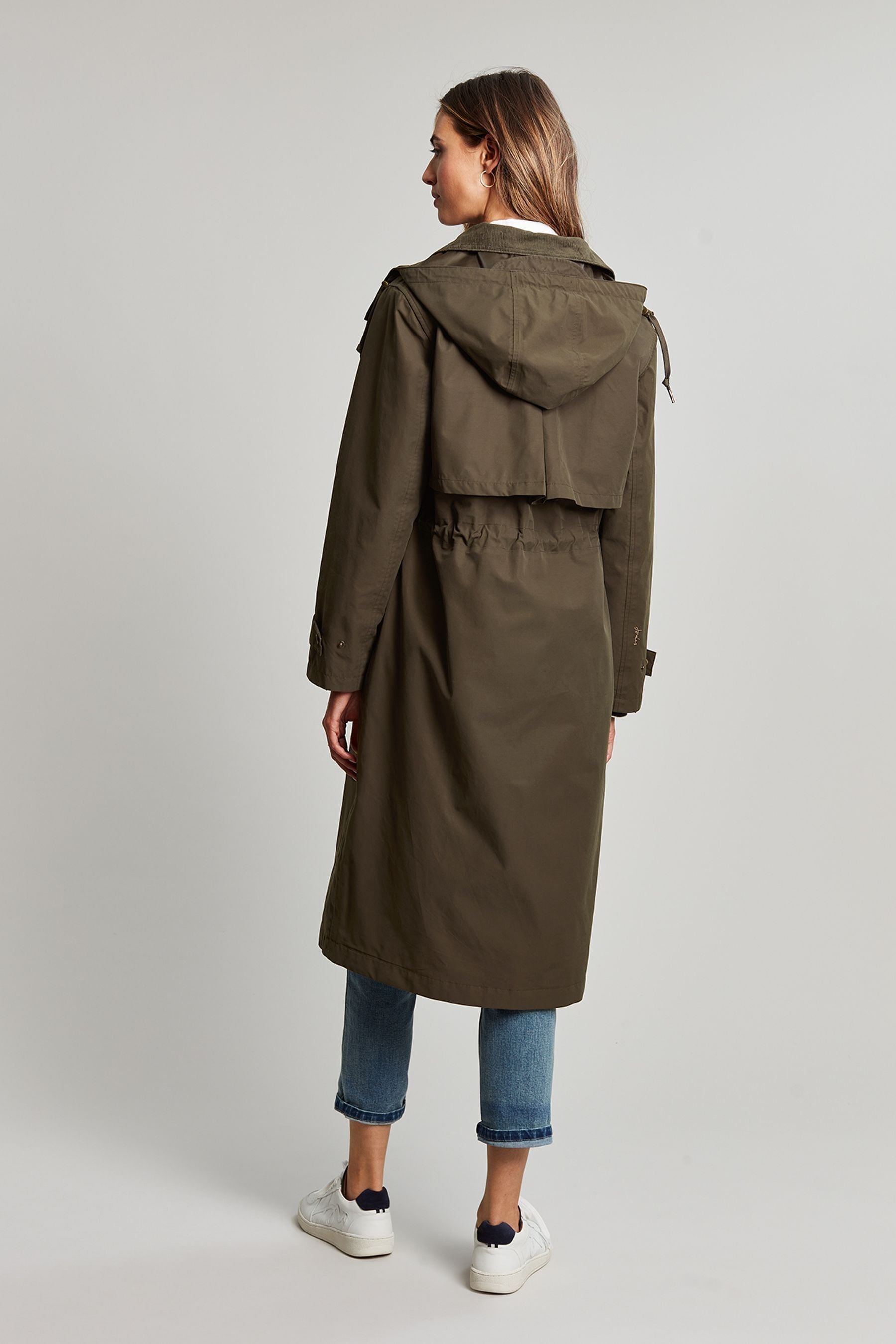 Buy Joules Green Brampton Hybrid Trench Coat from Next Luxembourg