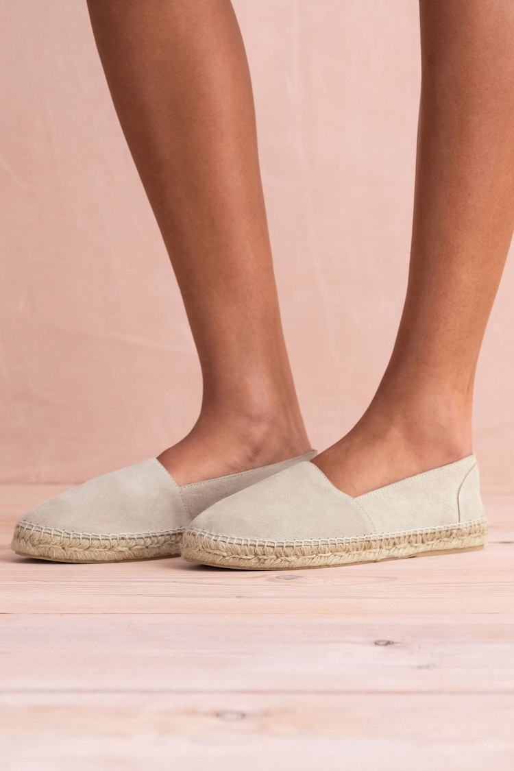 Celtic & Co. Natural Flat Slip Espadrille - Image 1 of 4