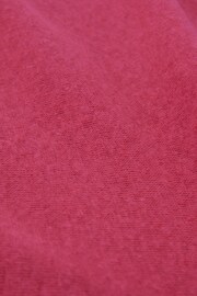 Celtic & Co. Pink Linen / Cotton V Neck T Shirt - Image 5 of 5