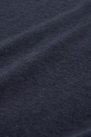 Celtic & Co. Grey Linen / Cotton V-Neck T Shirt - Image 5 of 5
