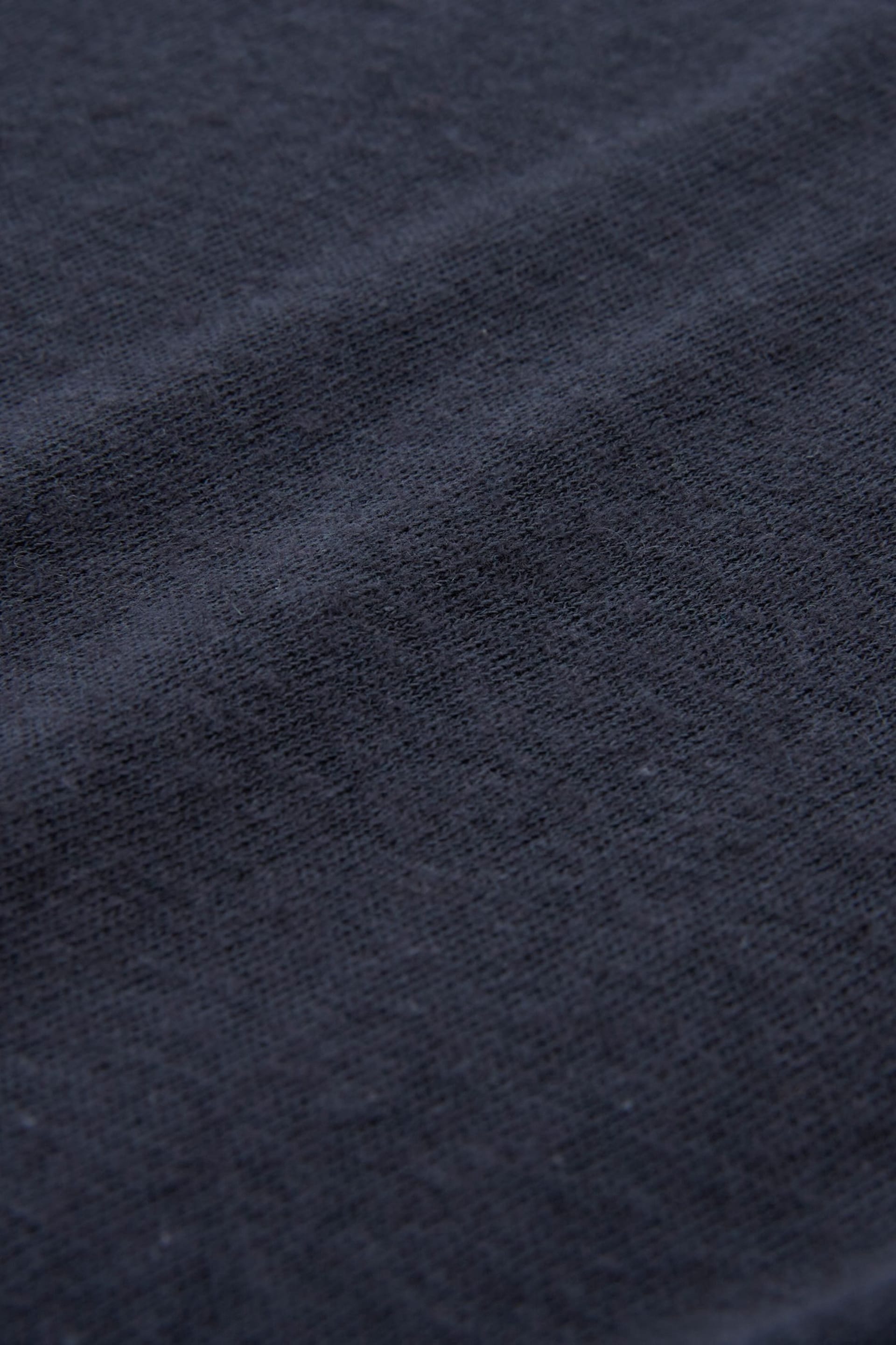 Celtic & Co. Grey Linen / Cotton V-Neck T Shirt - Image 5 of 5