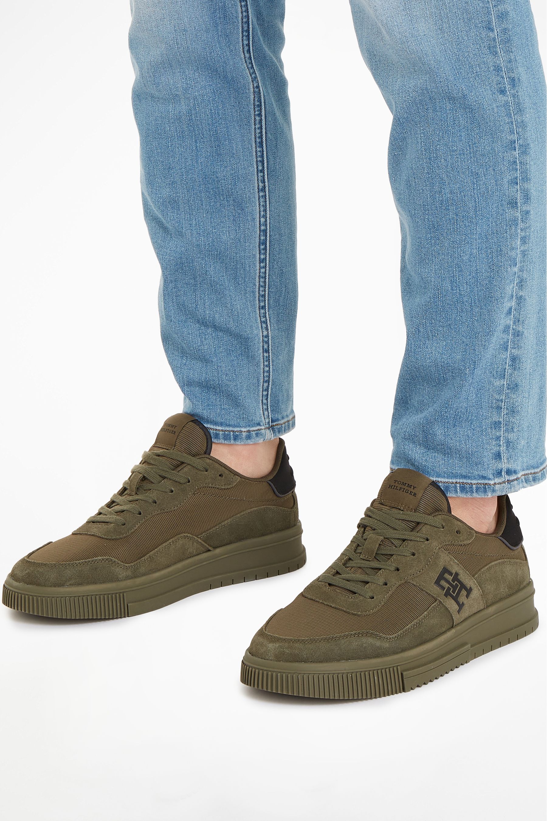 Tommy hilfiger trainers green top
