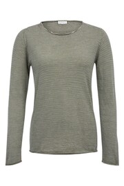 Celtic & Co. Green Fine Knit Merino Crew Neck Jumper - Image 2 of 6