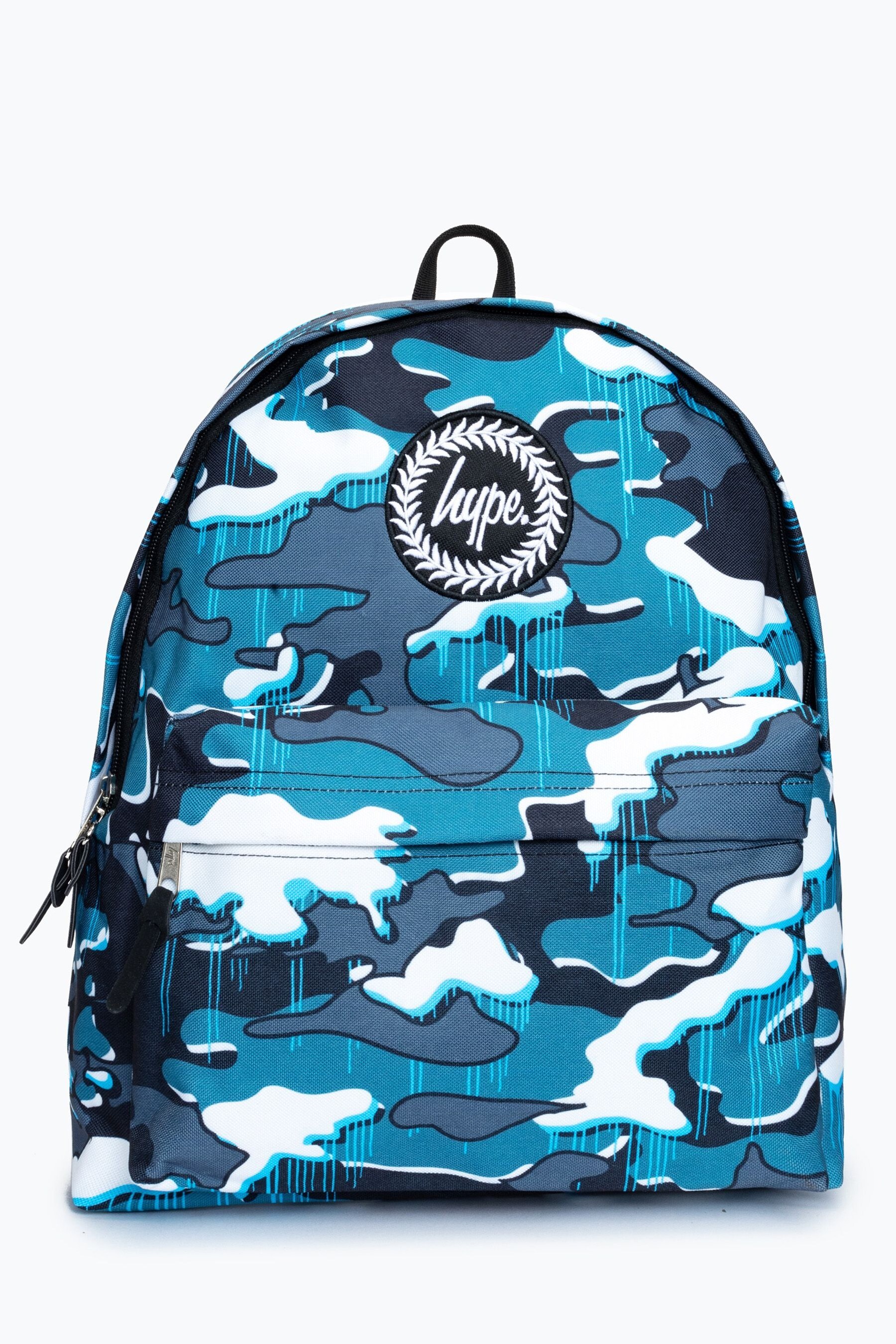 Buy Hype. Blue Drips Camo Backpack from Next Germany