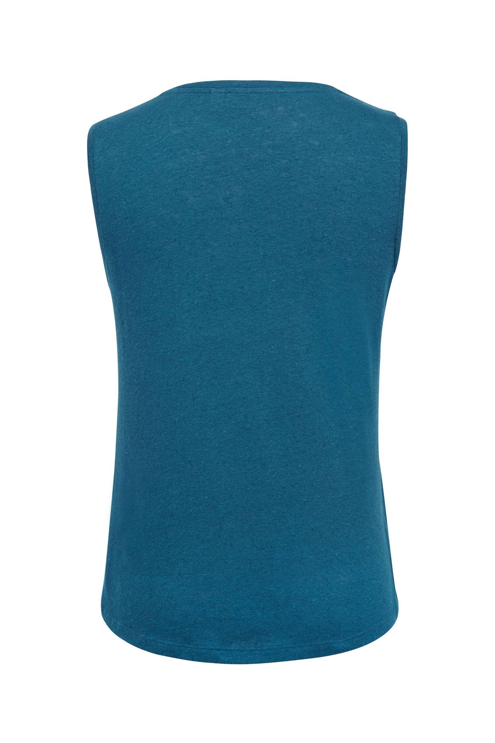 Celtic & Co. Linen/Cotton Tank Top - Image 3 of 5