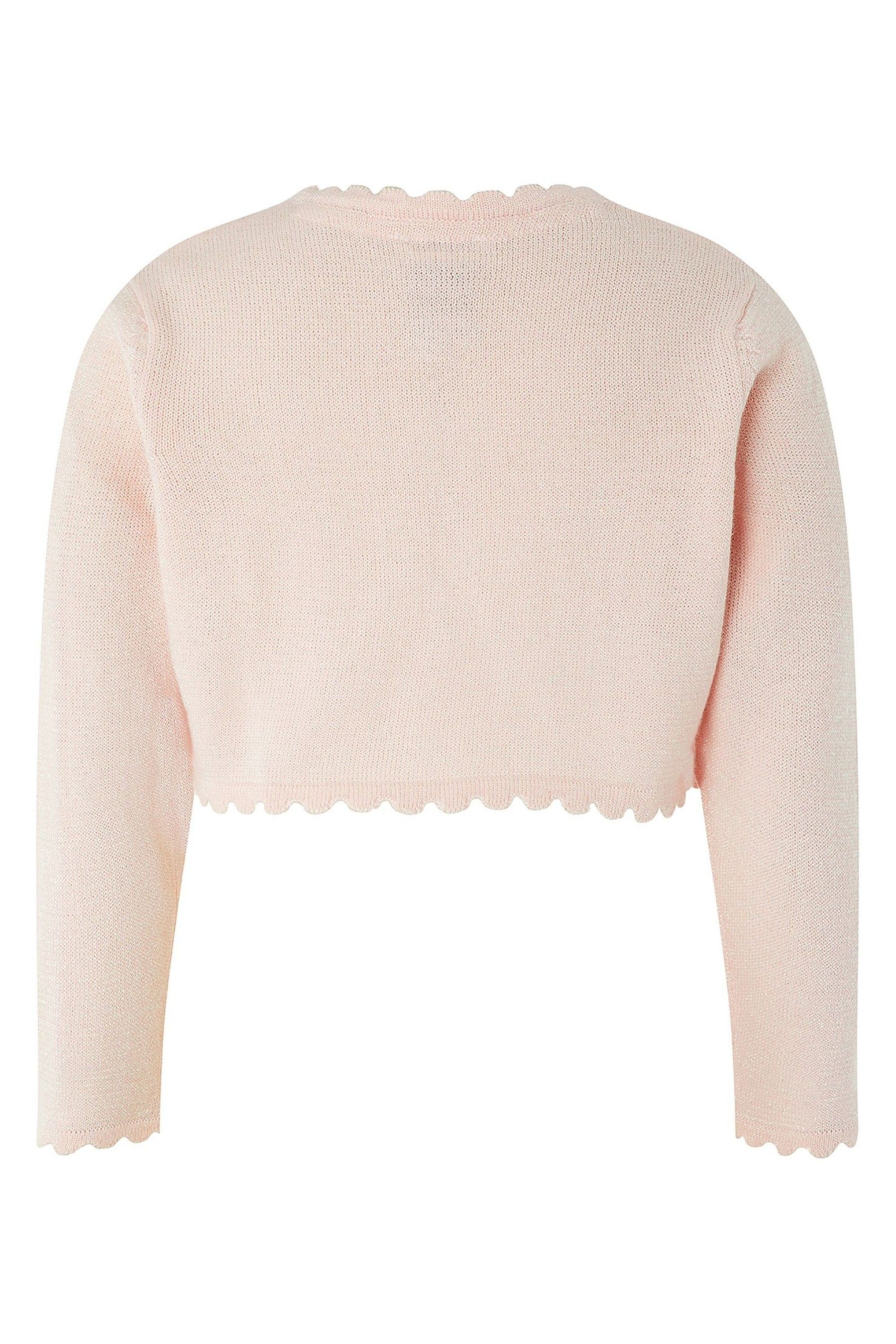 Buy Monsoon Pink Baby Niamh Cardigan from the Next UK online shop