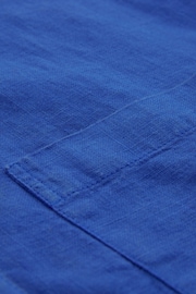 Celtic & Co. Blue Linen Button Through Dress - Image 6 of 7