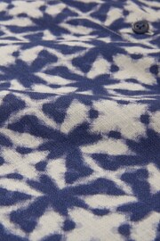 Celtic & Co. Blue Linen Drape Shirt - Image 3 of 4