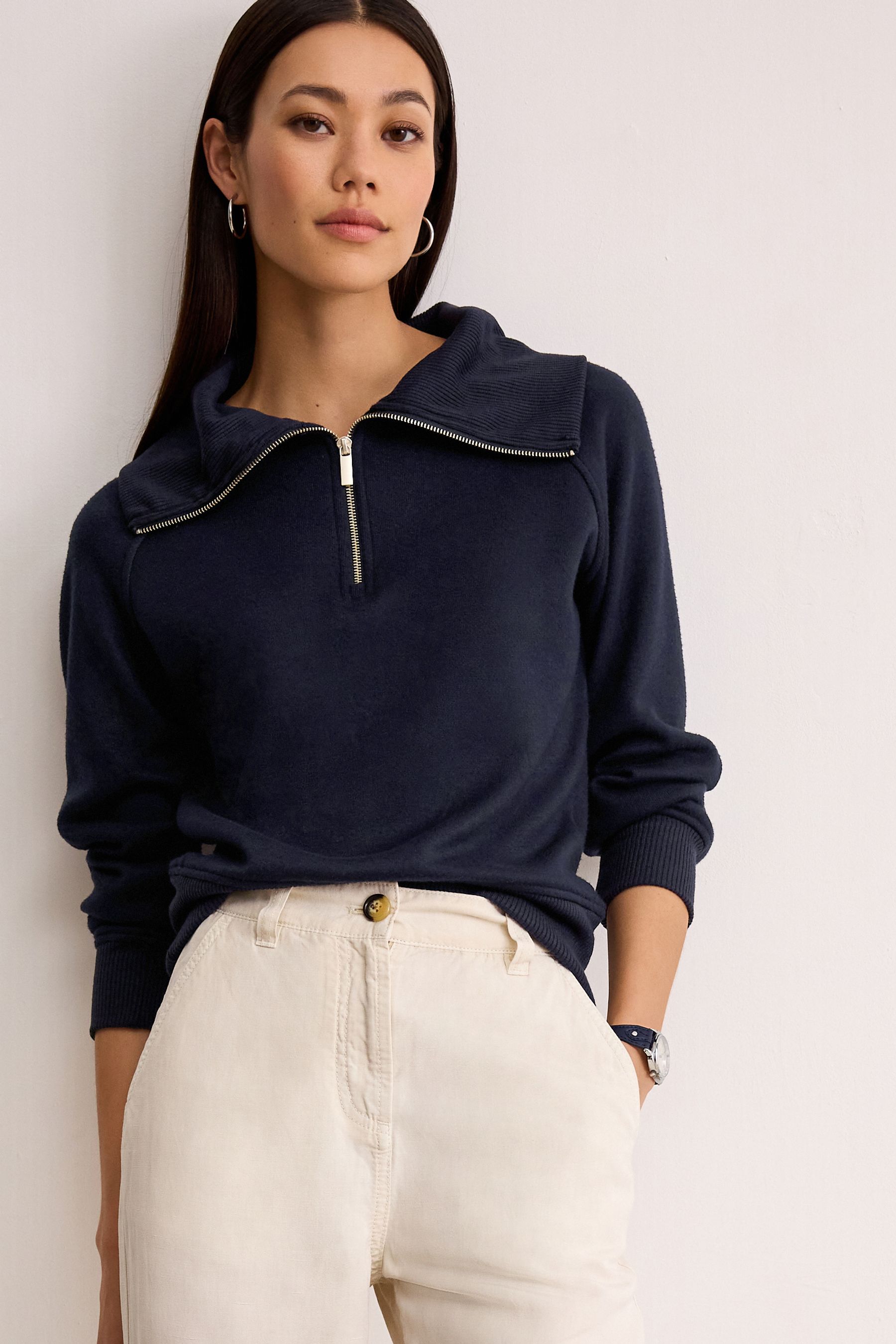 Next funnel neck jumper 2025