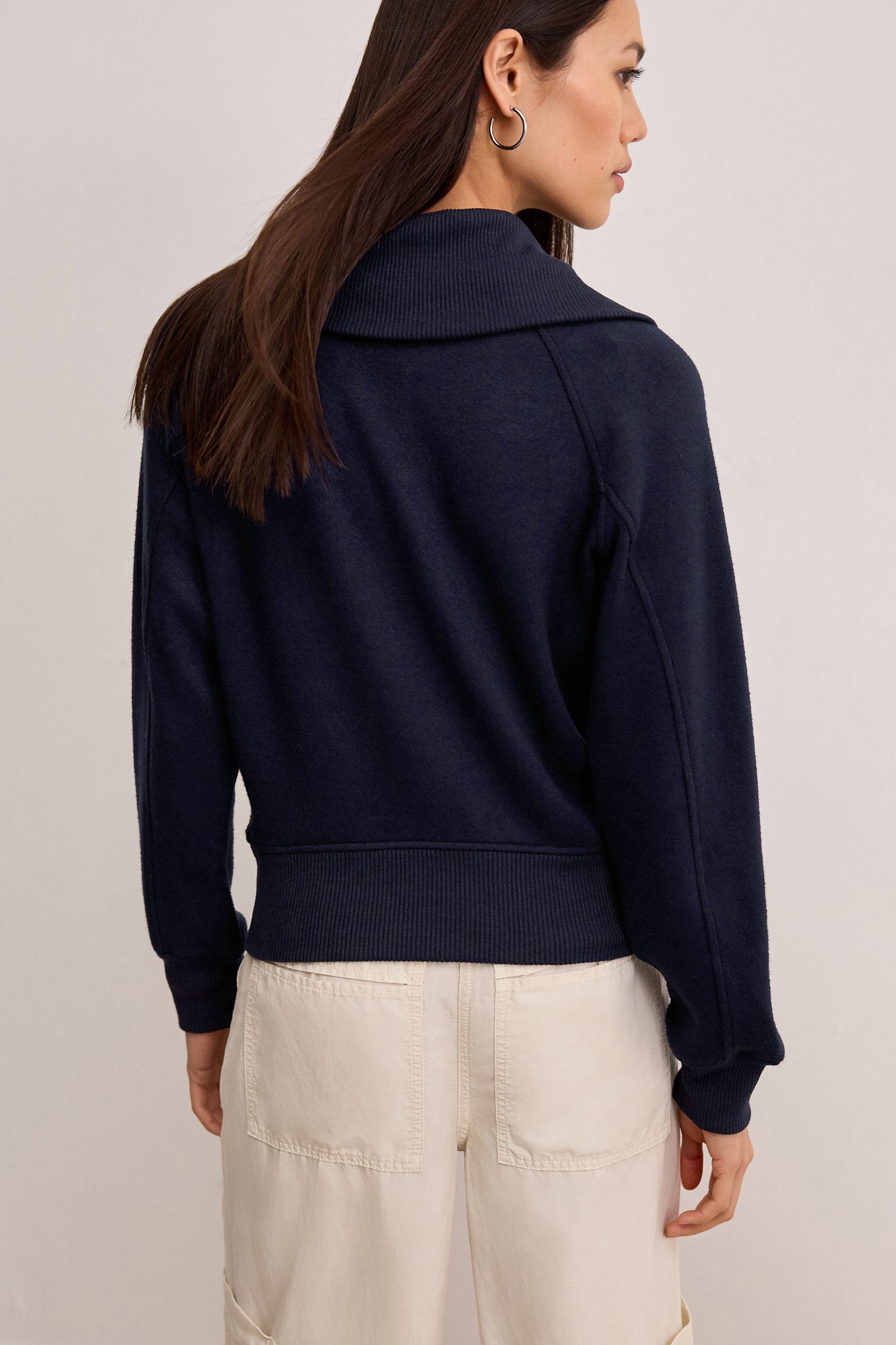 Next funnel neck jumper top