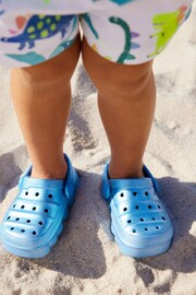 Metallic Blue Clogs - Image 2 of 8