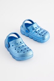 Metallic Blue Clogs - Image 4 of 8