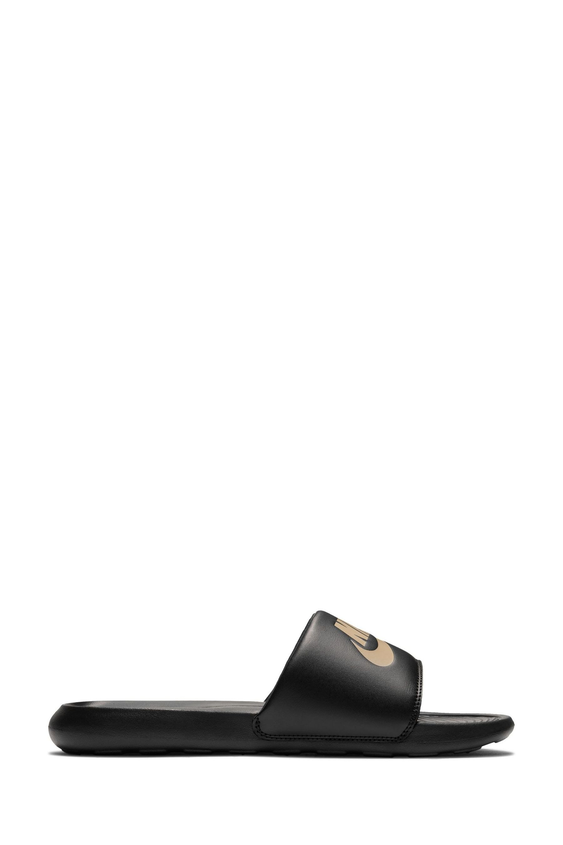 Nike kawa outlet slide black gold