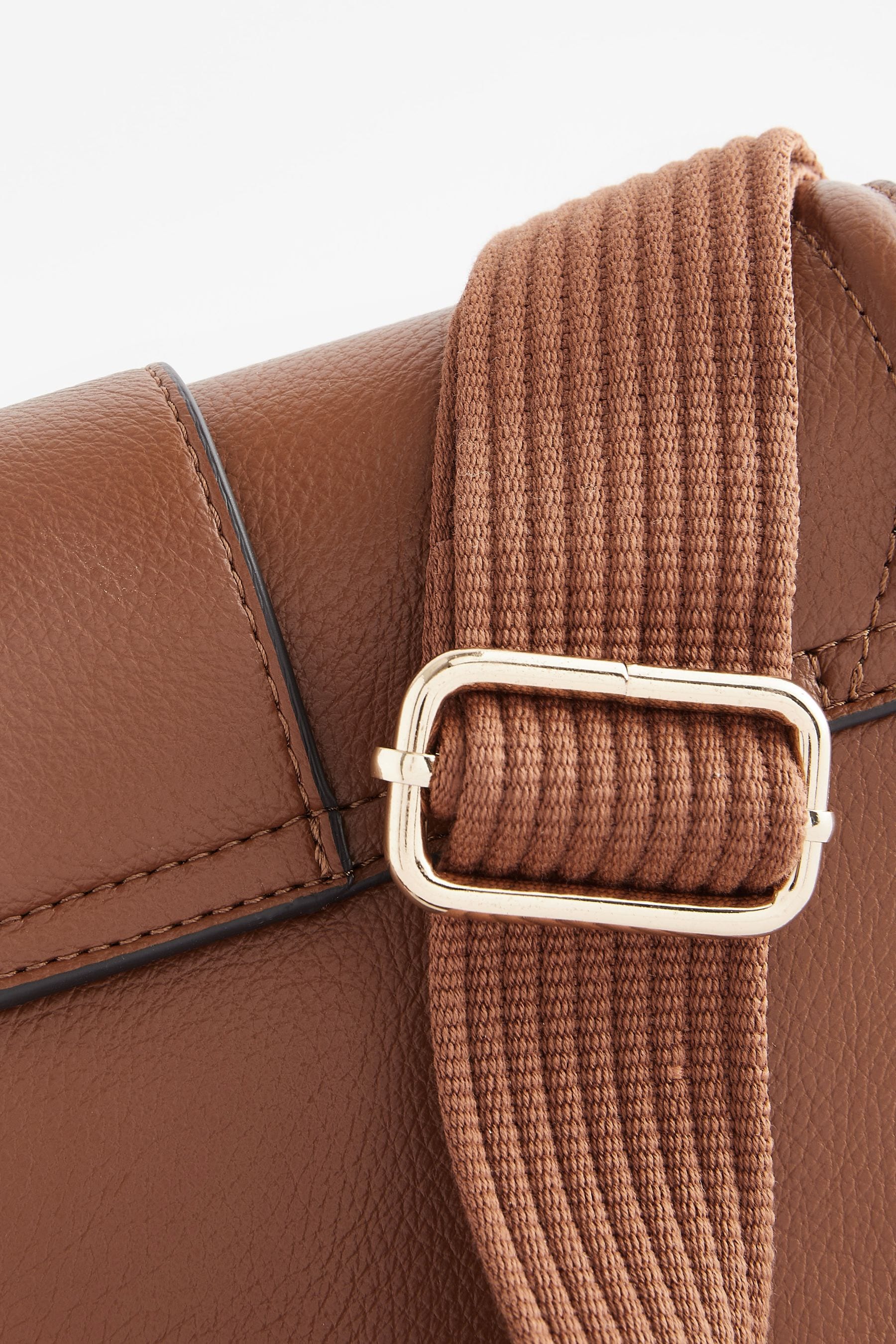 Flap over deals crossbody bag