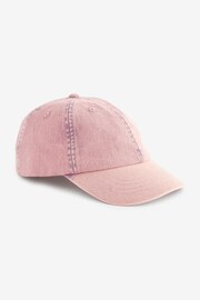 Purple Washed Baseball Cap (1-16yrs) - Image 1 of 2