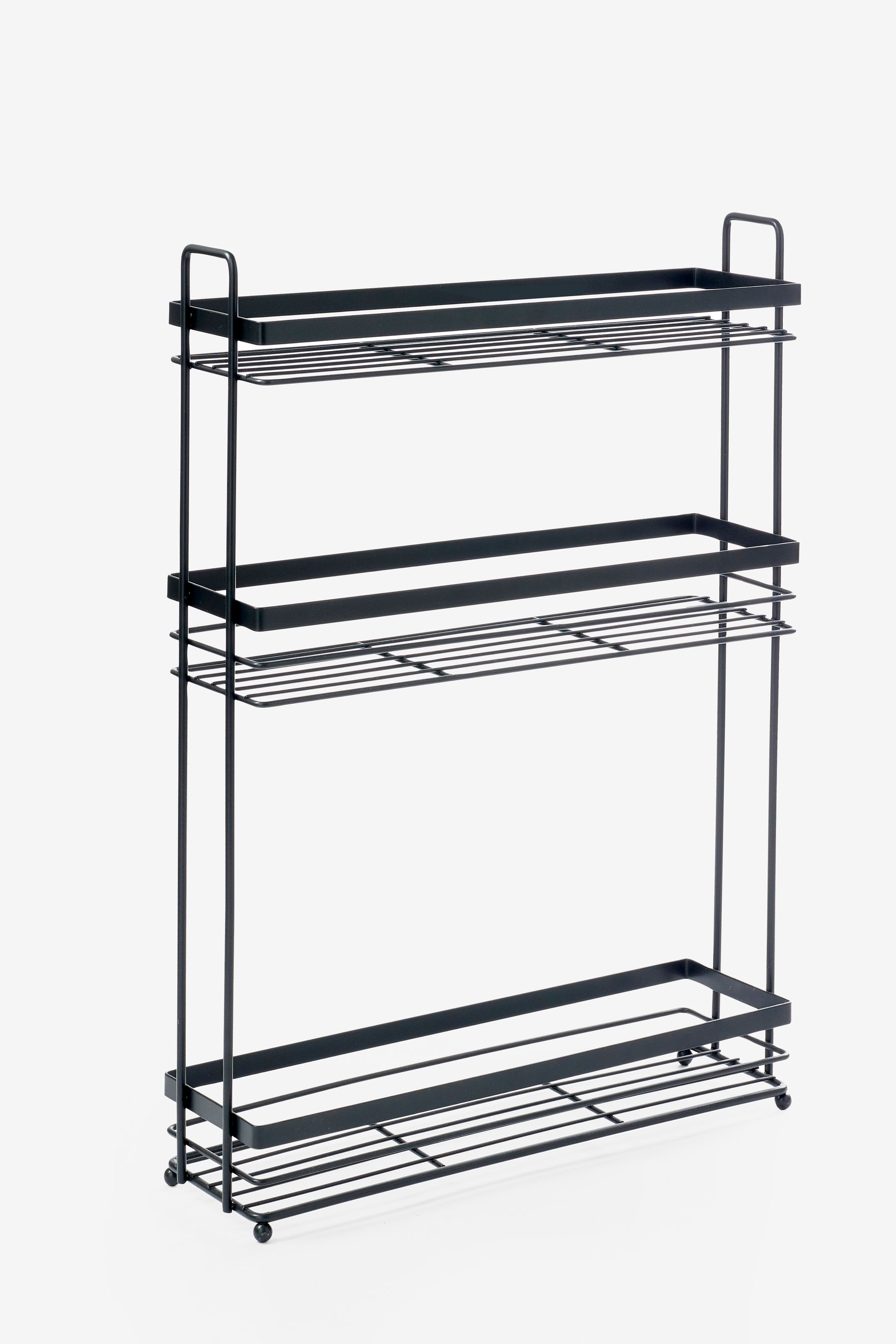 Next black top shelving unit