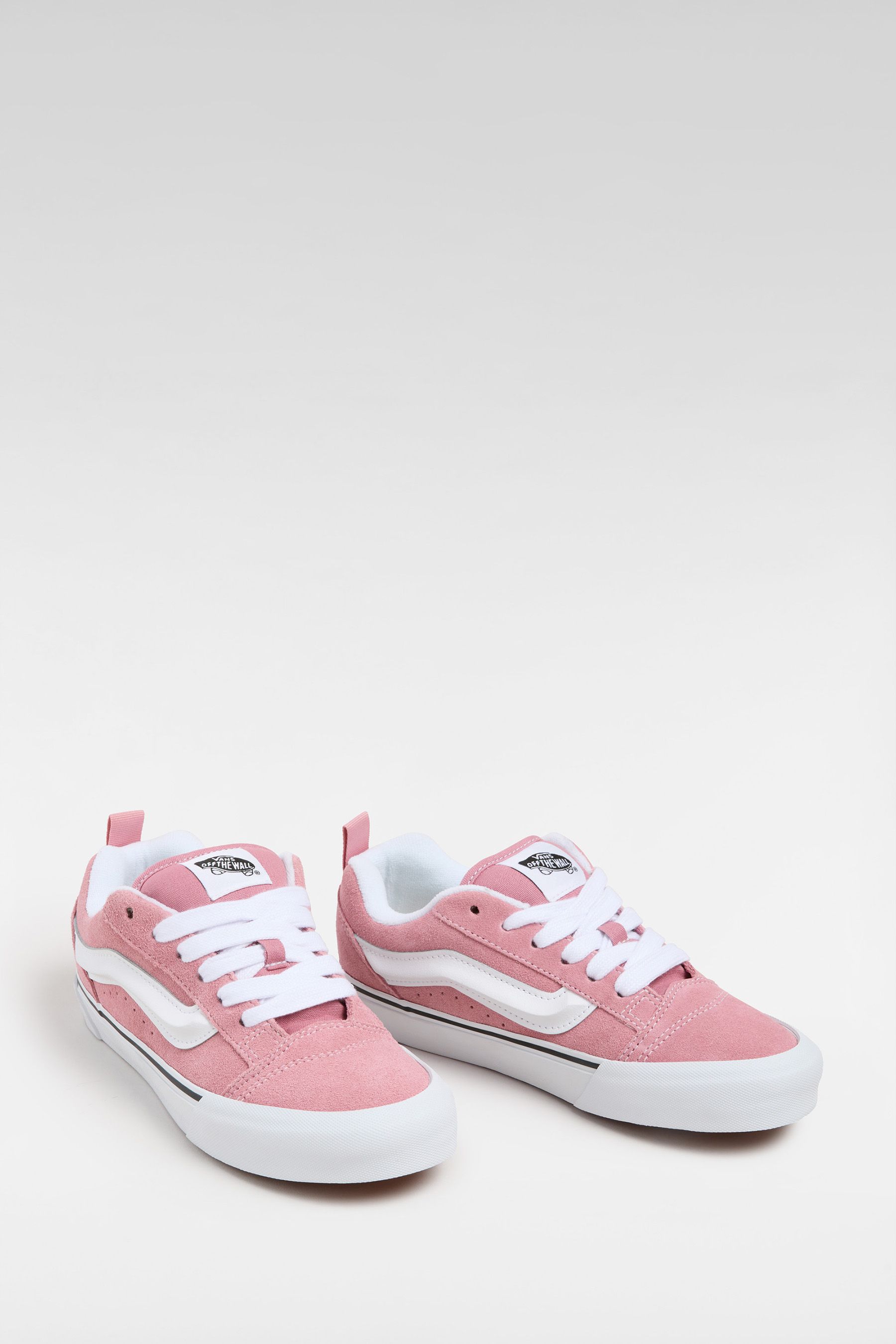 Pink suede vans uk best sale