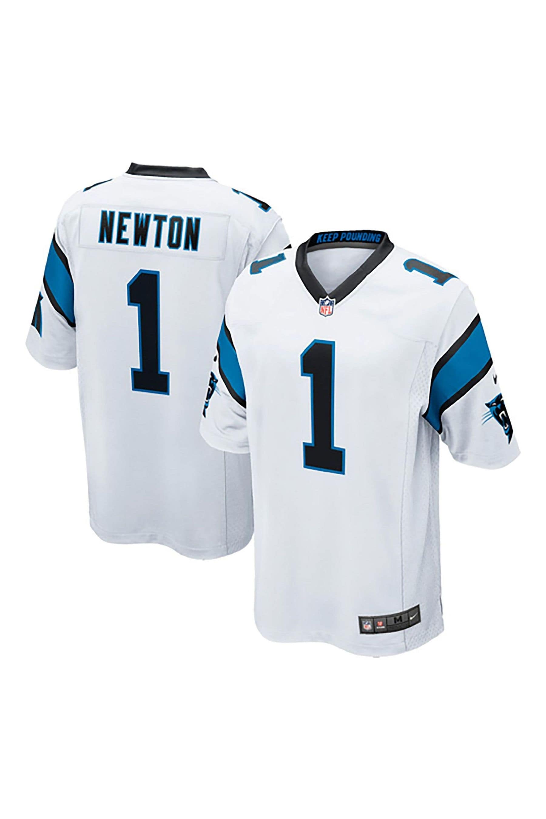 Women's carolina panthers cam newton nike black game jersey on sale