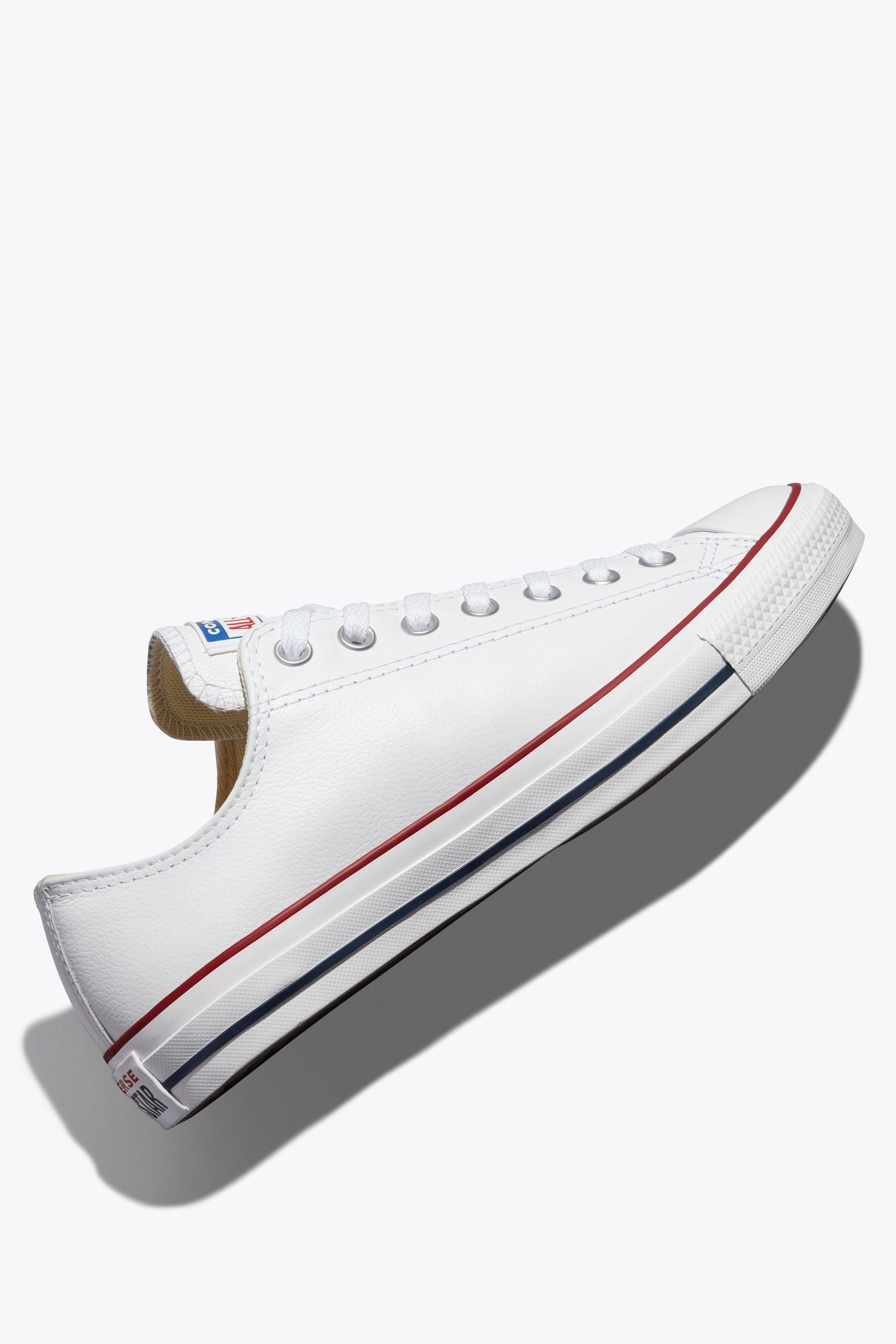 Buy Converse White Leather Ox Trainers from Next Azerbaijan