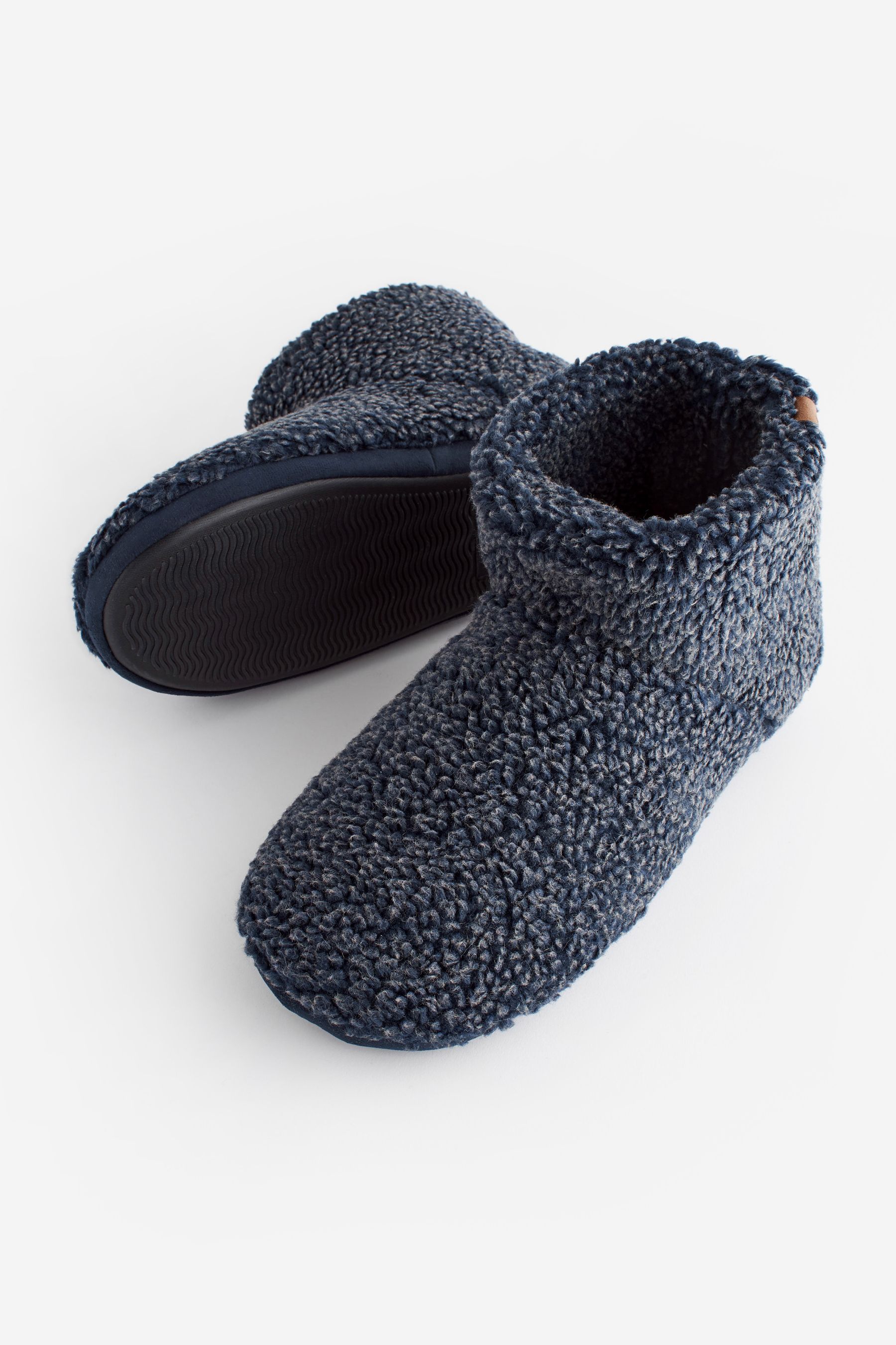 Borg discount slipper boots