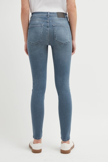 French Connection Blue Rebound Skinny Face Jeans