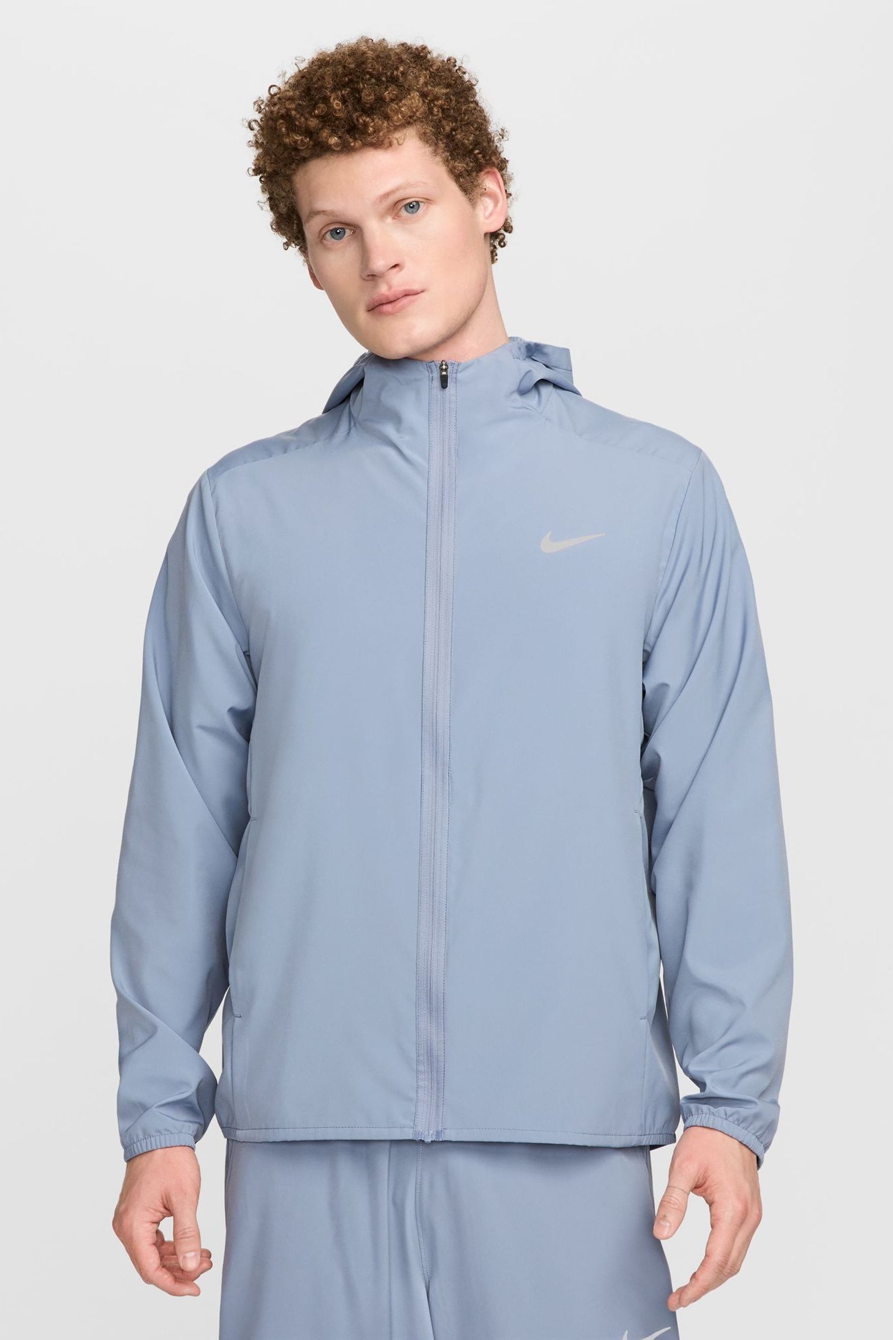 Buy Nike Blue Dri FIT Form Hooded Training Jacket from Next Luxembourg