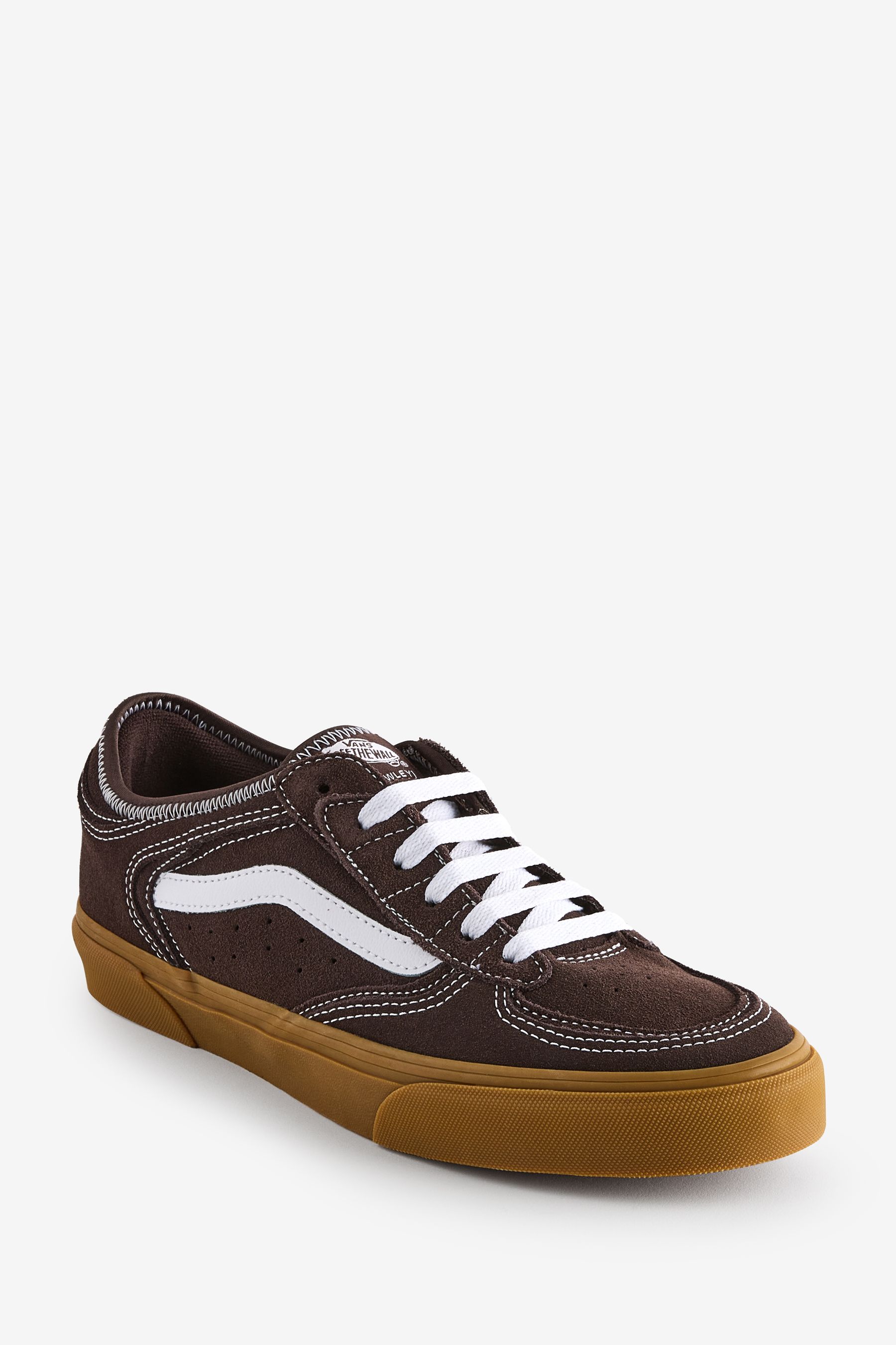 Buy Vans Mens Rowley Classic Gum Sole Trainers from Next Luxembourg