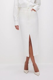 Good American White Midi Skirt - Image 5 of 7