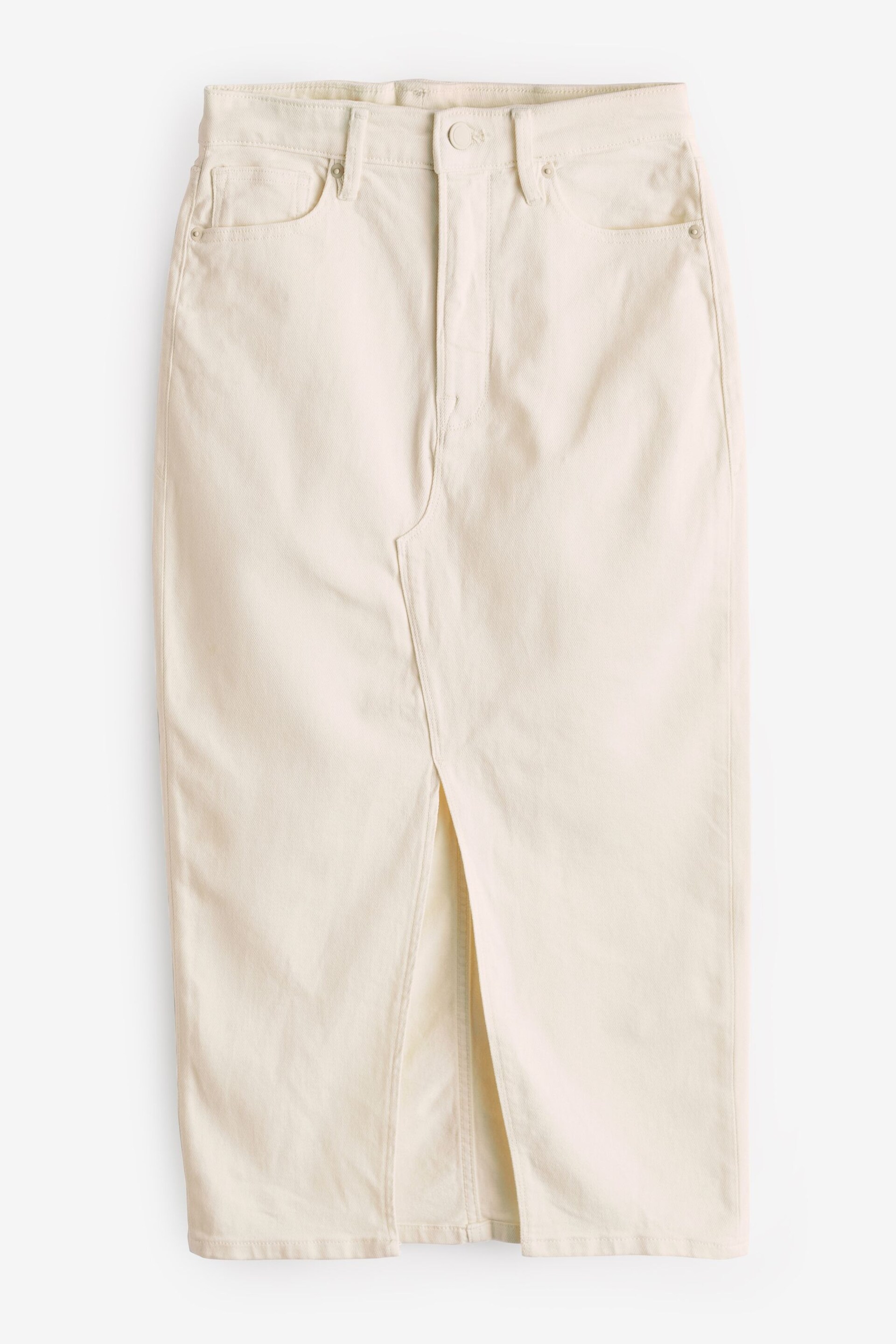 Good American White Midi Skirt - Image 7 of 7
