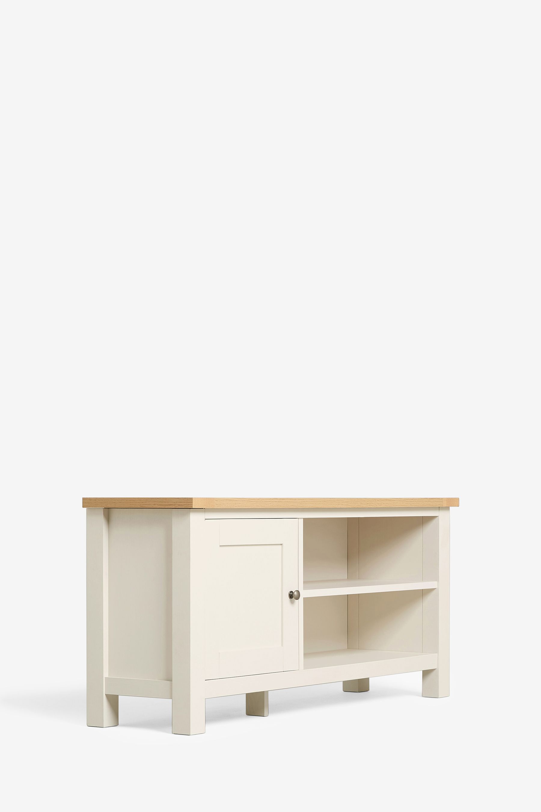 Cream Malvern Oak Effect Up to 50 inch TV Unit