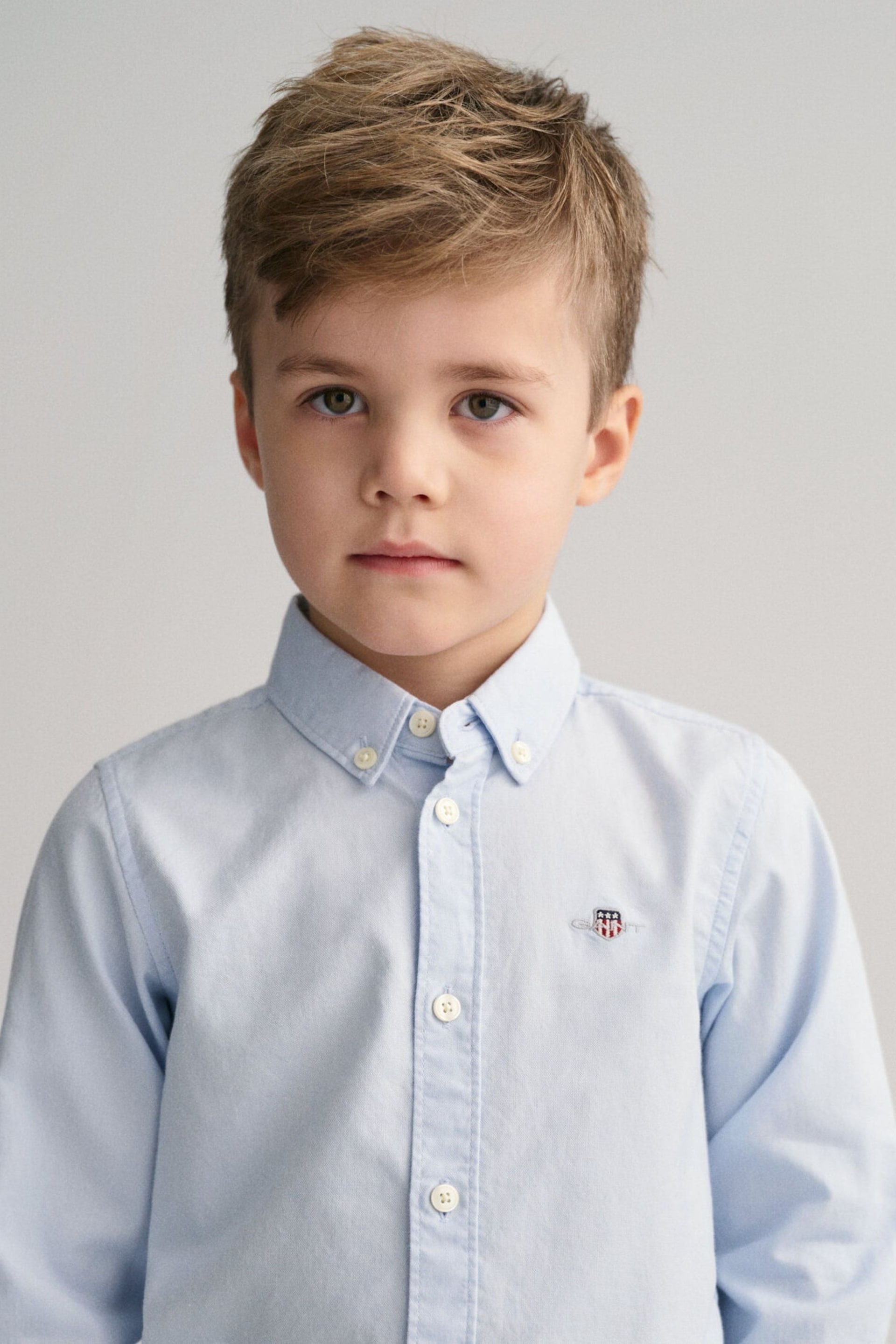 GANT Shield Logo Oxford Shirt - Image 3 of 6