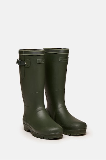 Joules Eckland Green Adjustable Neoprene Lined Tall Wellies