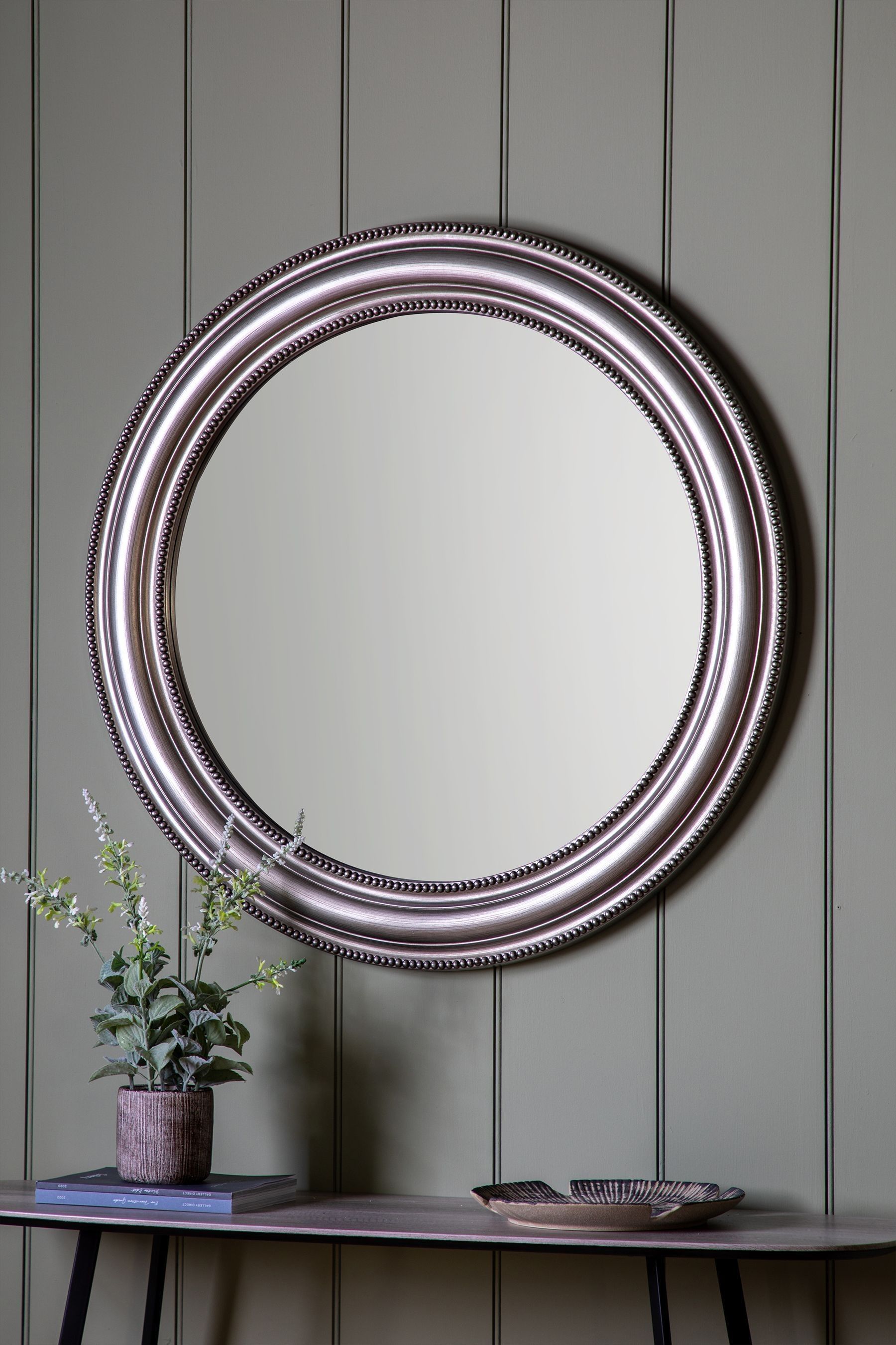 Pewter mirror deals