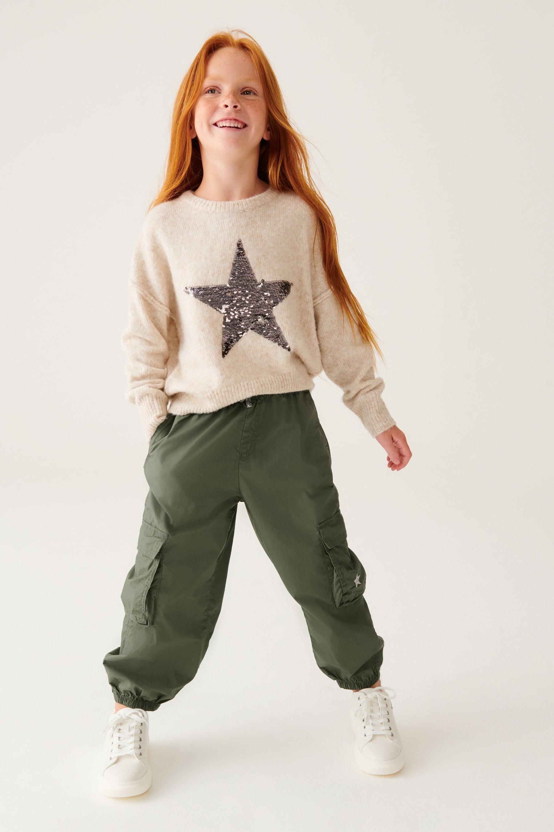 Buy Mint Velvet Khaki Green Parachute Cargos from the Next UK