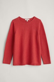 Seasalt Cornwall Red Makers Cotton Jumper - Image 4 of 5