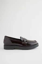 Berry Red Forever Comfort® Leather Chunky Loafers - Image 2 of 7