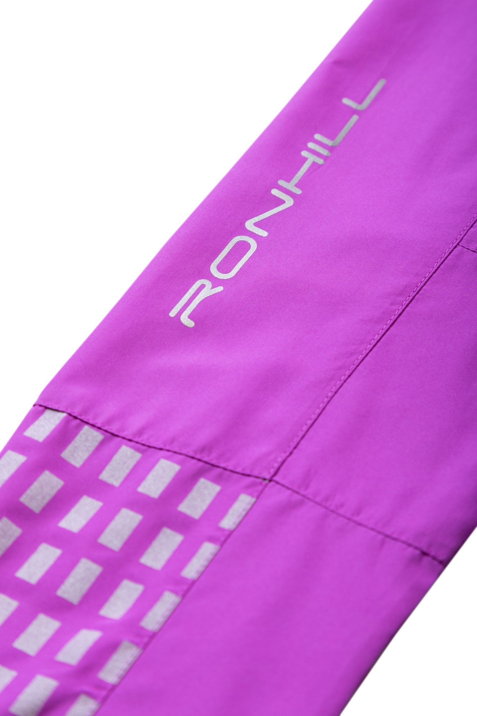 Ronhill Womens Purple Tech Reflective Afterhours Running Jacket - Image 12 of 12