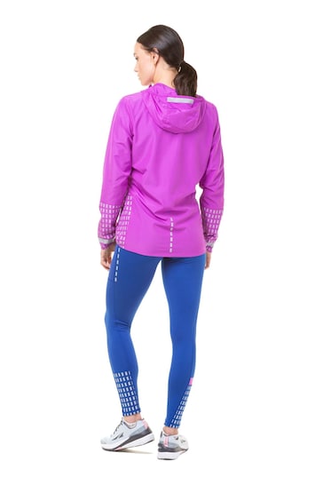 Ronhill Womens Purple Tech Reflective Afterhours Running Jacket