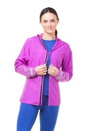 Ronhill Womens Purple Tech Reflective Afterhours Running Jacket - Image 4 of 12