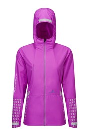 Ronhill Womens Purple Tech Reflective Afterhours Running Jacket - Image 7 of 12