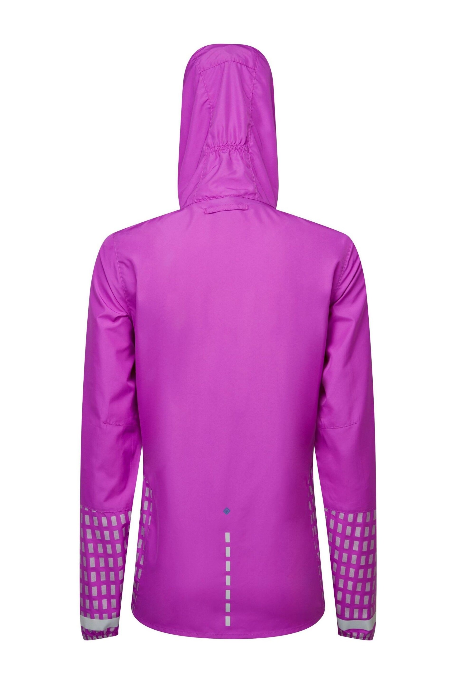 Ronhill Womens Purple Tech Reflective Afterhours Running Jacket - Image 8 of 12